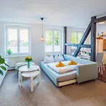 Schlosskoenig - Modernes & Zentrales Mit Balkon Und Arbeitsplatz アパート *