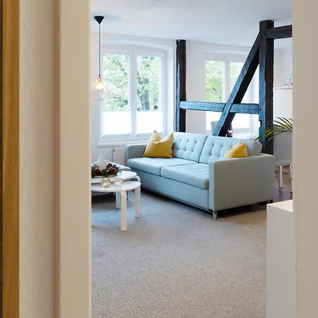 Apartment Schlosskönig - Modernes&zentrales Mit Balkon Und Arbeitsplatz *