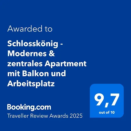 Schlosskönig - Modernes&zentrales Mit Balkon Und Arbeitsplatz Apartment Schwerin (Mecklenburg-Vorpommern)