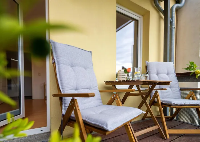 Schlosskoenig - Modernes & Zentrales Mit Balkon Und Arbeitsplatz 公寓