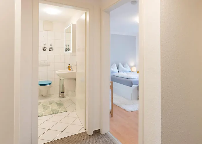 Schlosskoenig - Modernes & Zentrales Mit Balkon Und Arbeitsplatz 公寓 什未林